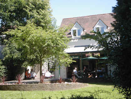 A view of Abigails Tearooms taken from the Cathedral side.