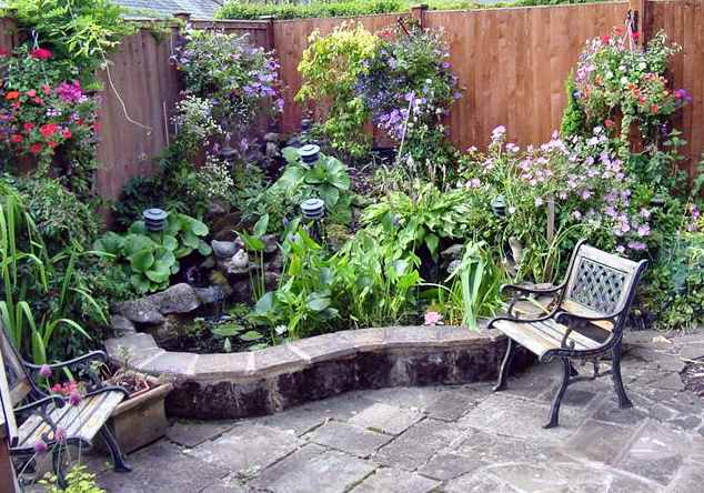 Rear garden